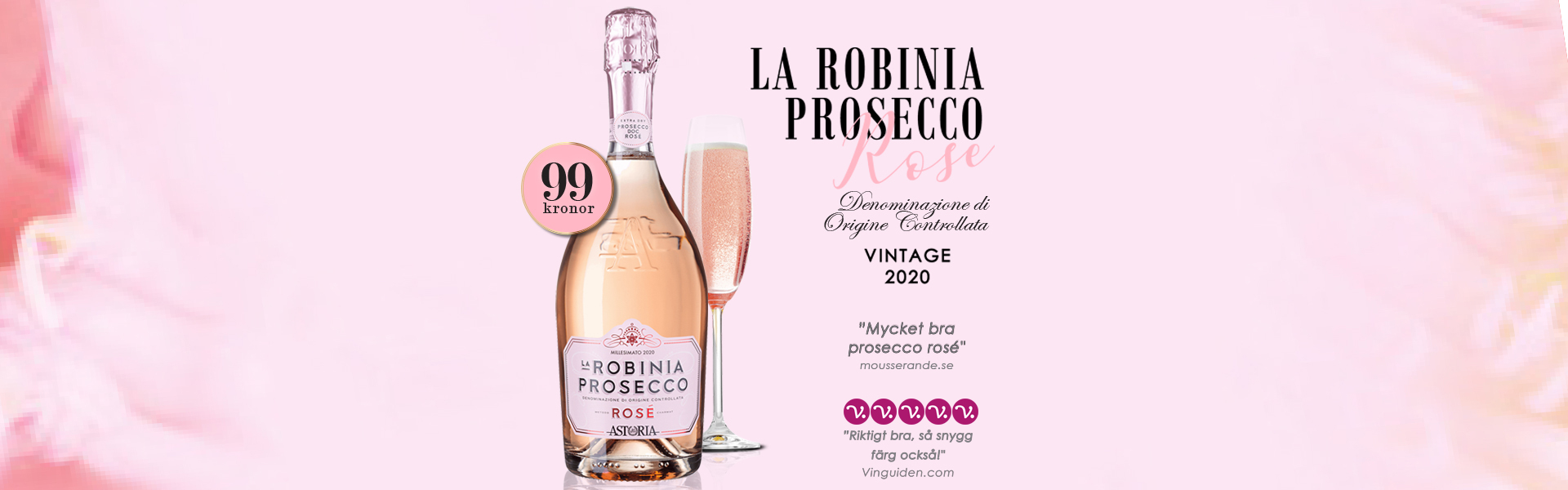 La Robínía Prosecco Rosé Extra Dry