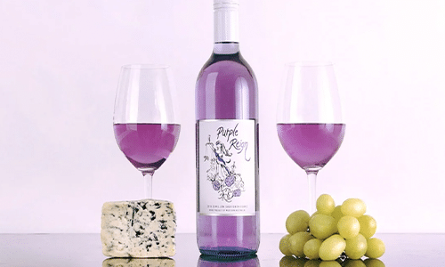 Nu släpps Purple Reign – de första lila vinerna