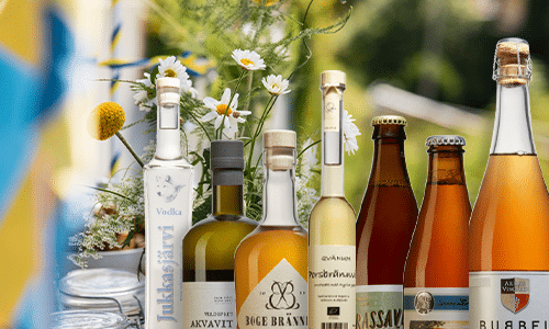 Fira nationaldagen med svenska drycker