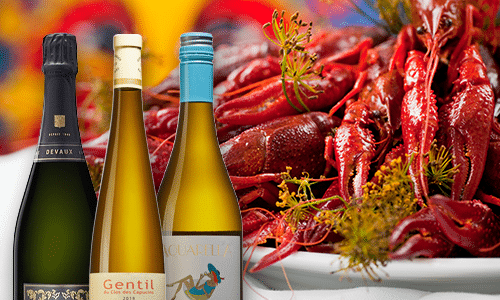 Vinerna till en perfekt kräftskiva