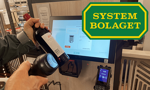 Vinguiden testar självscanning på Systembolaget