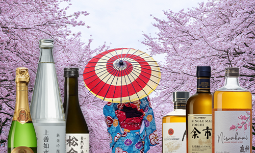 Testa sake och whisky på Japans nationaldag