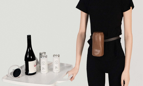 Världsberömd designer skapar väskor av druvläder