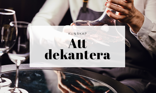 Fem fakta om dekantering