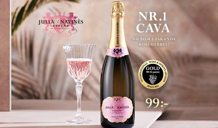 Julià & Navinès Cava Organic Rosé