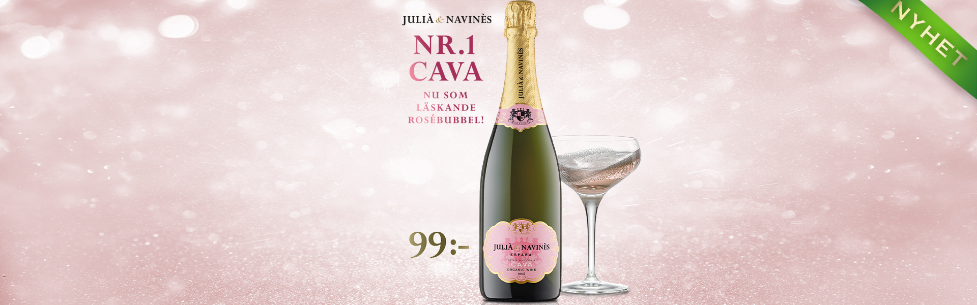 Julià & Navinès Cava Organic Rosé