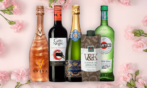 Glamour, glitter och bubblor till mors dag