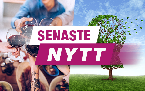 Senaste nytt: Vin minskar risken för demens