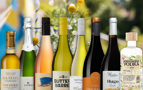 7 bästa vinerna till midsommar 2022