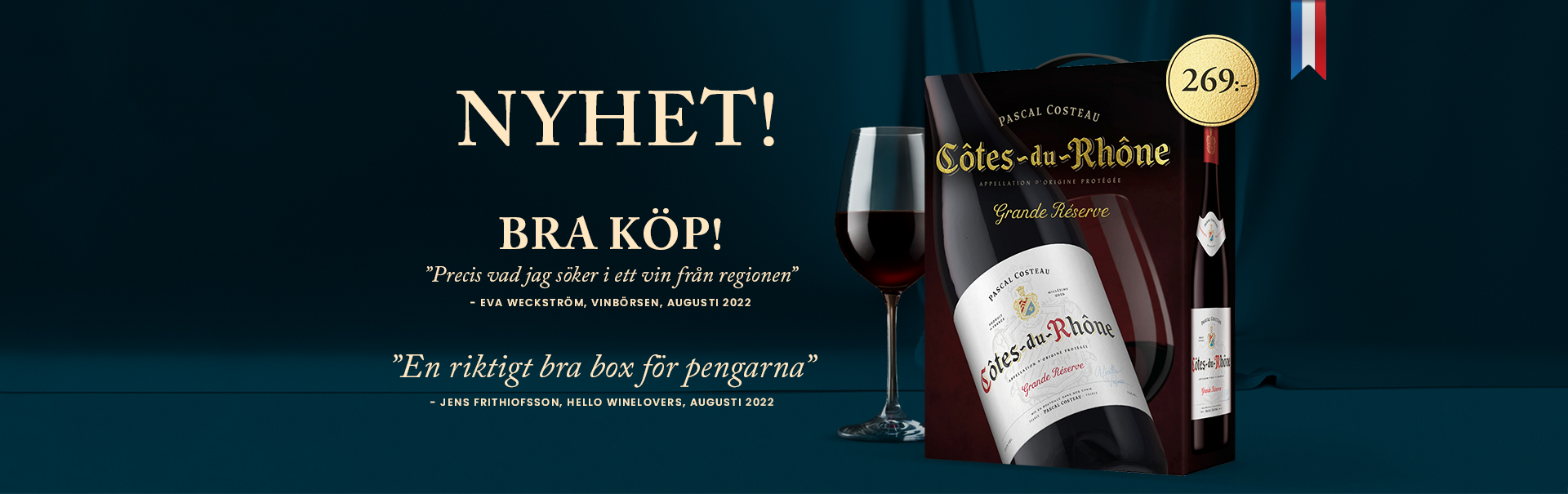 Pascal Costeau Côtes-du-Rhône Grande Réserve