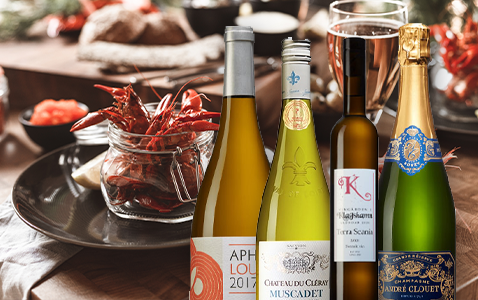 Äntligen kräftpremiär – 4 goda viner till kräf..