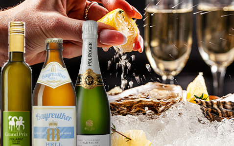 Tre goda drycker till Ostronets dag