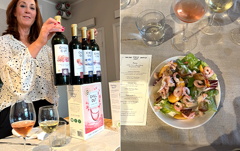 Lunchprovning med CHILL OUT