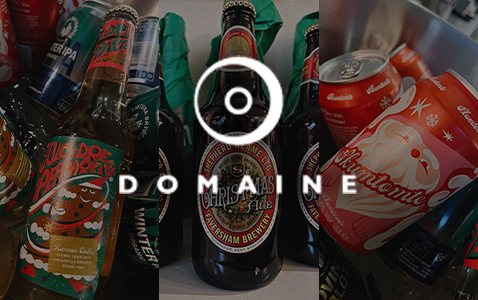 Provning av vinterdrycker hos Domaine Wines