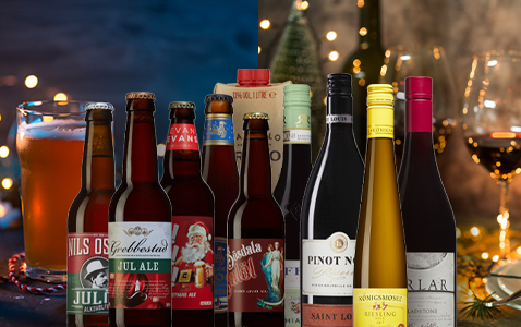 Vi listar bästa dryckerna till julbordet