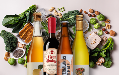 Veganska drycker till din vegetariska mat