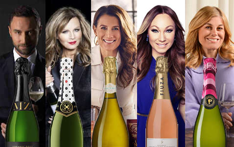 Fira in årets mellofinal med bubbliga kändisviner