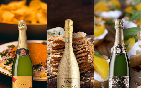 Fixa bästa snacksen till bubblet – 3 favoriter