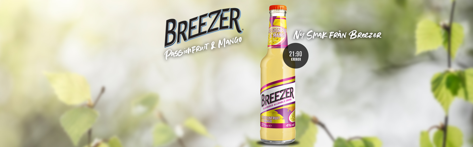 Breezer Passionfruit & Mango