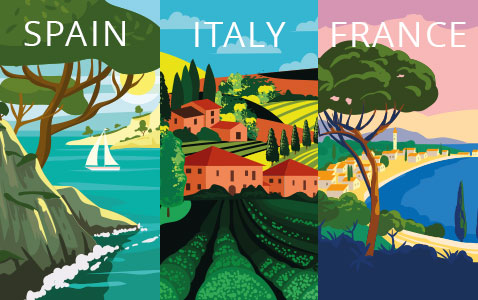 6 vinregioner i Europa att besöka i sommar