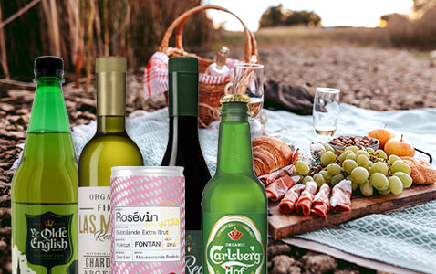 Somriga drycker till picknicken – som också är lätta..