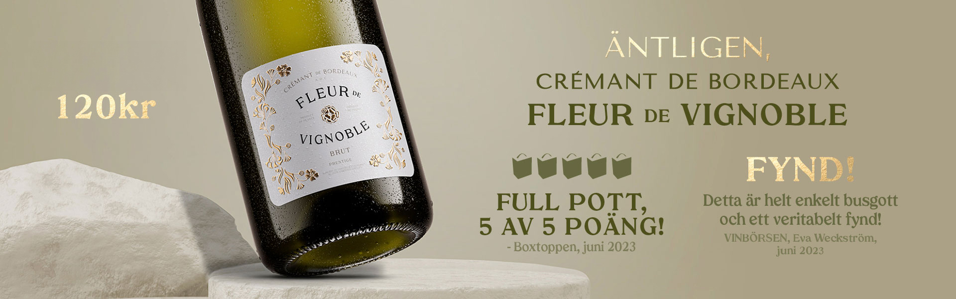 Fleur de Vignoble Crémant de Bordeaux Brut