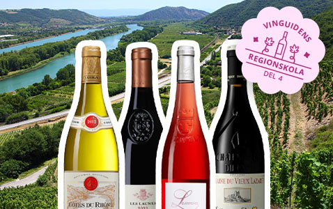Regionskola del 4: Rhône – maffig vinvariation från ..