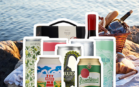 Okrossbara utflyktsdrycker