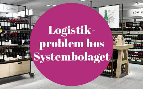 Logistikproblem på Systembolaget