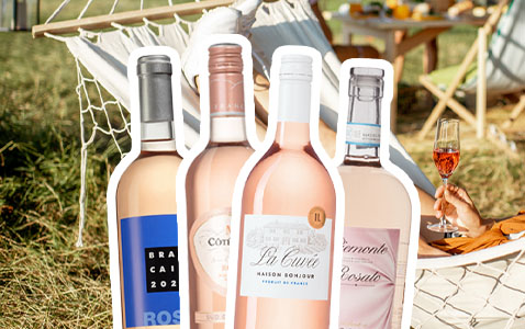 Roséviner till hängmattan