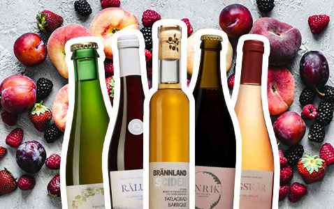5 toppviner – av svenska bär och frukter