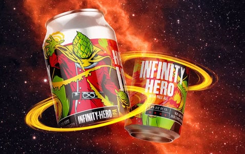 Revolution Brewerys Infinity Hero IPA i exklusivt sl..