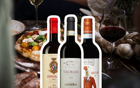 3 populära pizzeria-pizzor och vinerna därtill