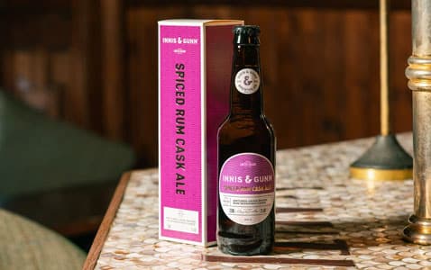 Innis & Gunn lanserar nyheten Spiced Rum Cask A..