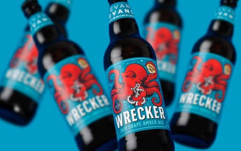 Nyhet 17 januari! Wrecker – amber ale från Evan Evan..