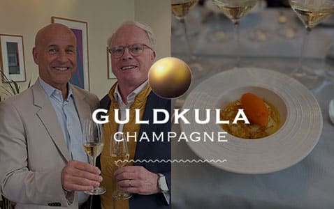 Fira vårens ankomst med Guldkula – Champagne med sjä..