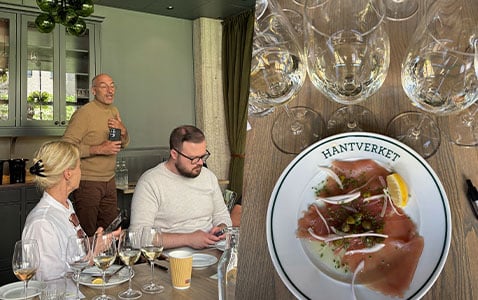 Vinguiden träffar Xavier-Luc Linglin, VD och chefsvi..