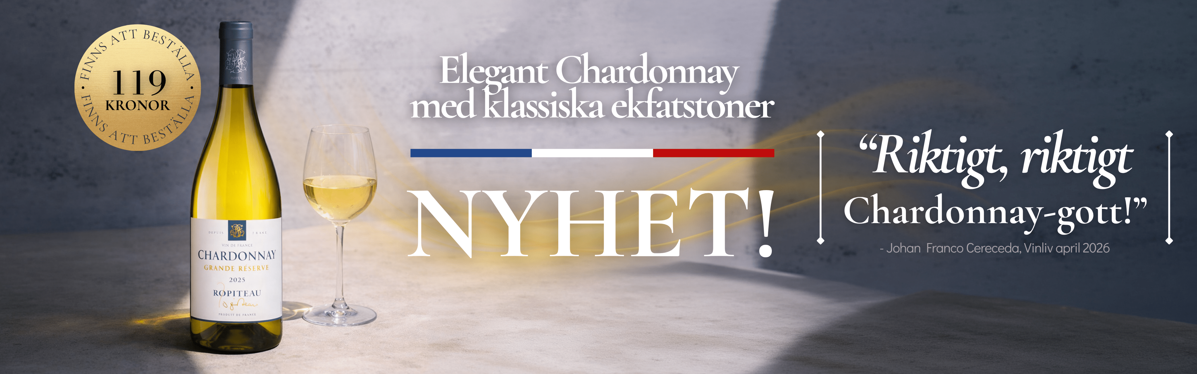 Ropiteau Chardonnay Grande Réserve, 2025